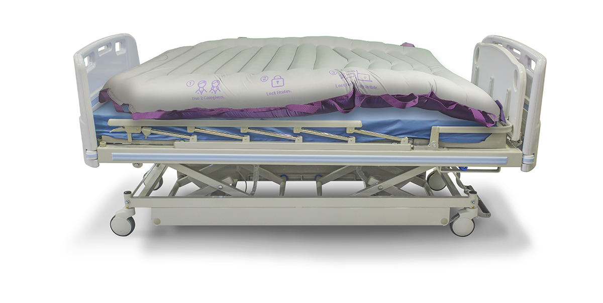 PRIMO AirFloat Air-Assisted Device lateral transfer mattress for safe patient handling.