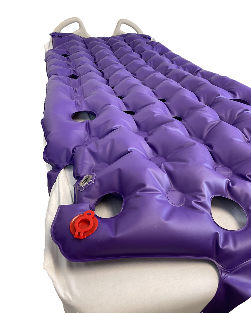 PRIMO AirFloat Overlay air mattress overlay for pressure redistribution on hospital beds.